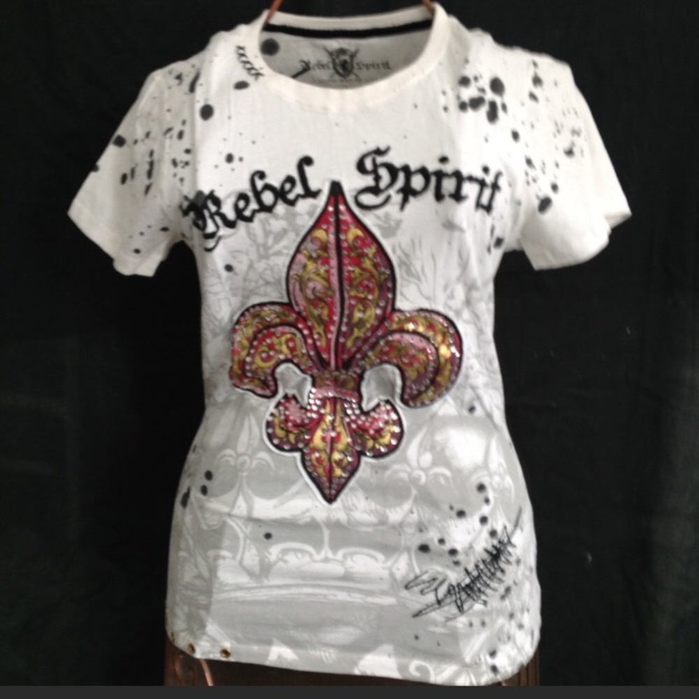 REBEL SPIRIT Tee T size L
